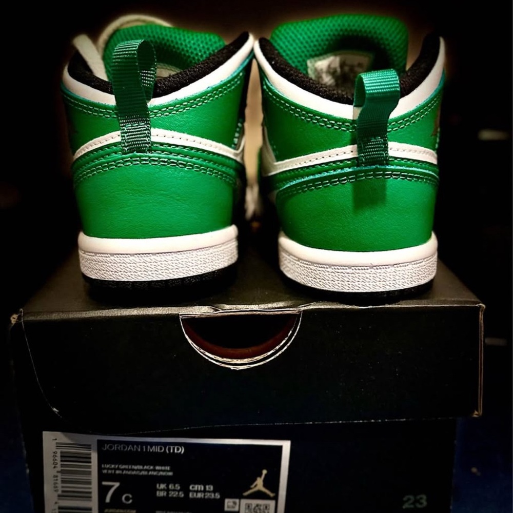 Jordan Air 1 Mid Toddler Shoes 7C